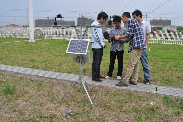 南京信息工程大学六要素气象站