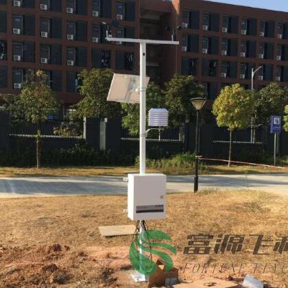 博伦职业技术学院自动气象站建成